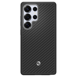 S25 Ultra Enzo Aramid Spigen, Black Silver