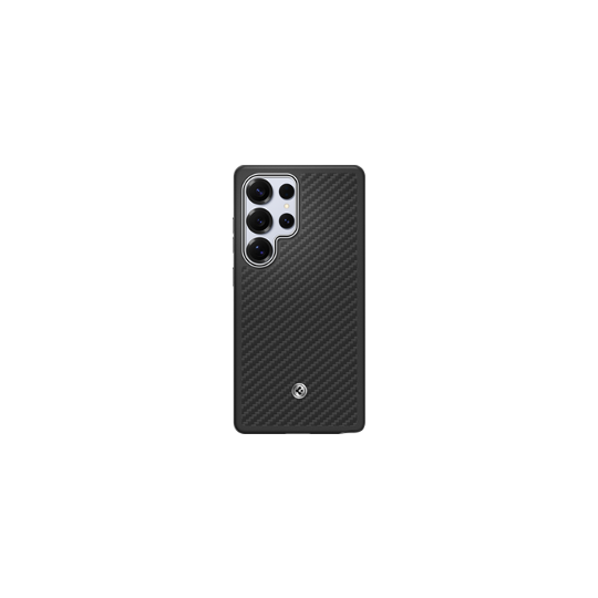 S25 Ultra Enzo Aramid Spigen, Black Silver