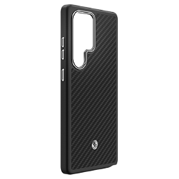 S25 Ultra Enzo Aramid Spigen, Black Silver