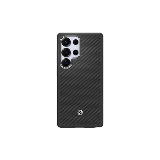 S25 Ultra Enzo Aramid Spigen, Black Silver