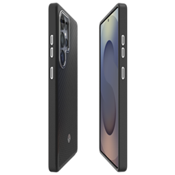 S25 Ultra Enzo Aramid Spigen, Black Silver