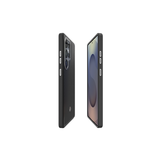 S25 Ultra Enzo Aramid Spigen, Black Silver
