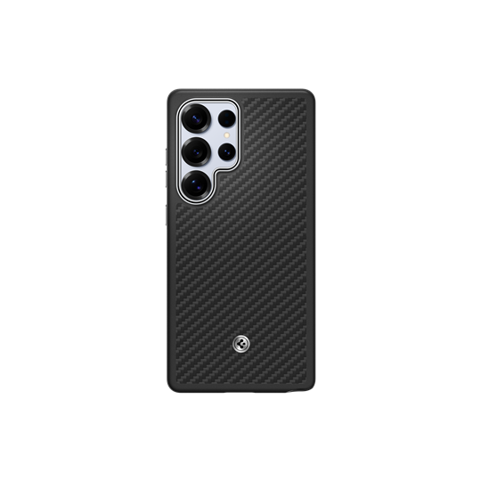 S25 Ultra Enzo Aramid Spigen, Black Silver