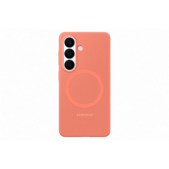 S26 Silicone Magnet Case, Coralred