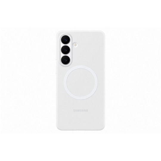 S26+ Silicone Magnet Case, White