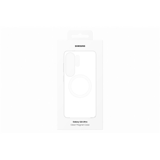 S26 Ultra Clear Magnet Case, Transparency