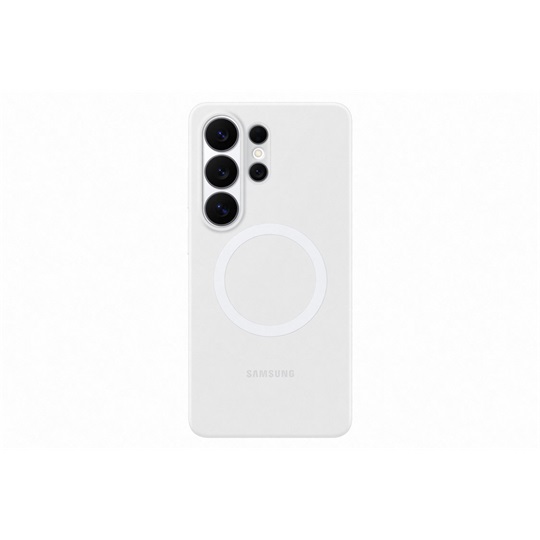 S26 Ultra Silicone Magnet Case, White