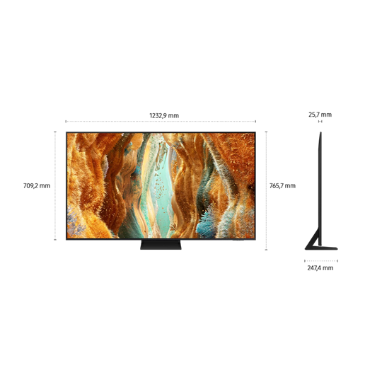 Samsung QE55QN70FAUXXH 4K UHD Smart Neo QLED TV Mini LED technologiával, 140 cm