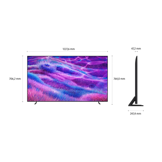 Samsung QE55QN80FAUXXH 4K UHD Smart Neo QLED TV Mini LED technologiával, 140 cm