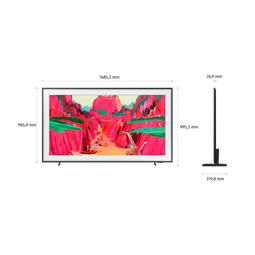 Samsung QE75LS03FWUXXH 4K UHD Smart Lifestyle TV, 191 cm