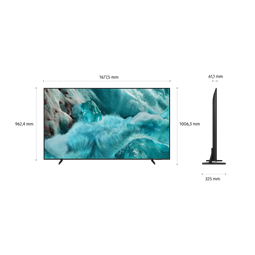 Samsung QE75Q7FAAUXXH 4K UHD Smart QLED TV, 191 cm