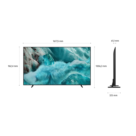 Samsung QE75Q7FAAUXXH 4K UHD Smart QLED TV, 191 cm