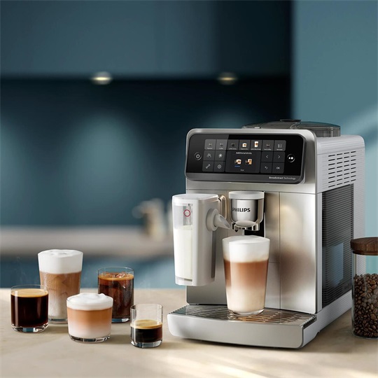 PHILIPS Series 6500 LatteGo automata kávégép LatteGo tejhabosítóval - EP6551/30