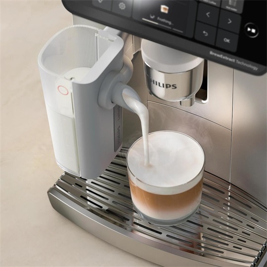 PHILIPS Series 6500 LatteGo automata kávégép LatteGo tejhabosítóval - EP6551/30