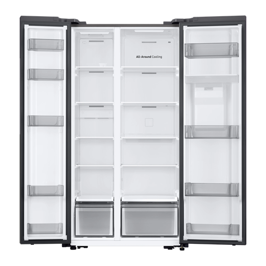 Side by side Nofrost hűtőszekrény vízadagolóval Wi-Fi-vel 578 L