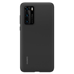 Huawei Silicone Case, P40, Black