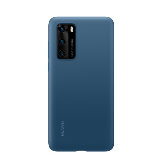 Huawei Silicone Case, P40, Ink Blue