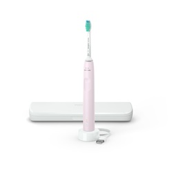 Sonicare S3100 HX3673/11 elektromos fogkefe, rózsaszín utazótokkal 