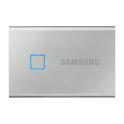 T7 Touch external Silver , USB 3.2, 1TB