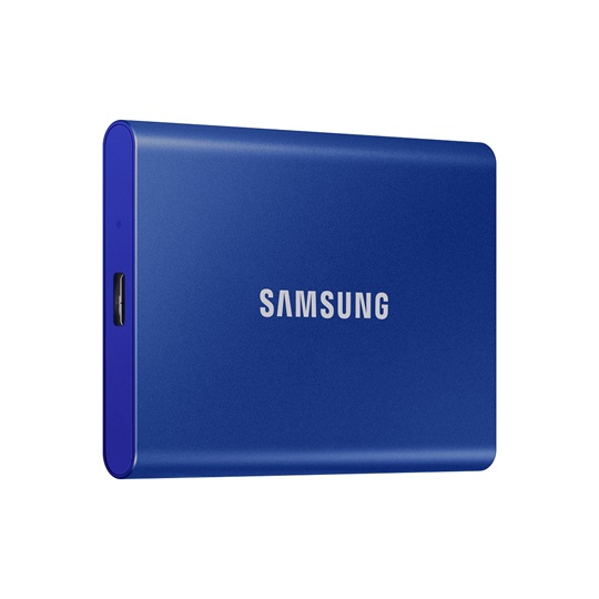 T7 external USB 3.2 1TB SSD, kék