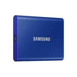 T7 external USB 3.2 500GB SSD, kék