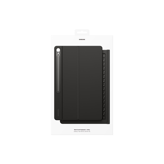 Tab S10 FE+ Book Cover Keyboard -AI Key Case, Black