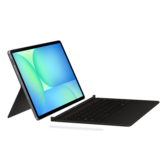 Tab S10 FE+ Book Cover Keyboard -AI Key Case, Black