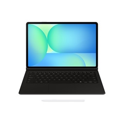 Tab S10 FE+ Book Cover Keyboard -AI Key Case, Black
