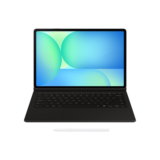 Tab S10 FE+ Book Cover Keyboard -AI Key Case, Black