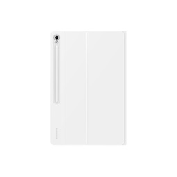 Tab S10 FE+ Book Cover Keyboard -AI Key Case, White