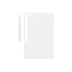Tab S10 FE+ Book Cover Keyboard -AI Key Case, White