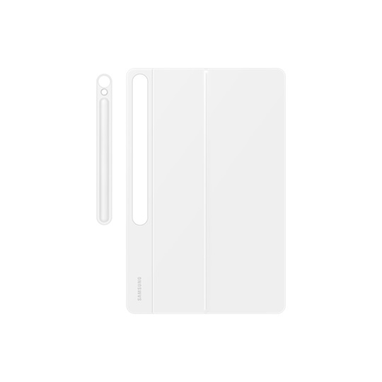 Tab S10 FE+ Book Cover Keyboard -AI Key Case, White