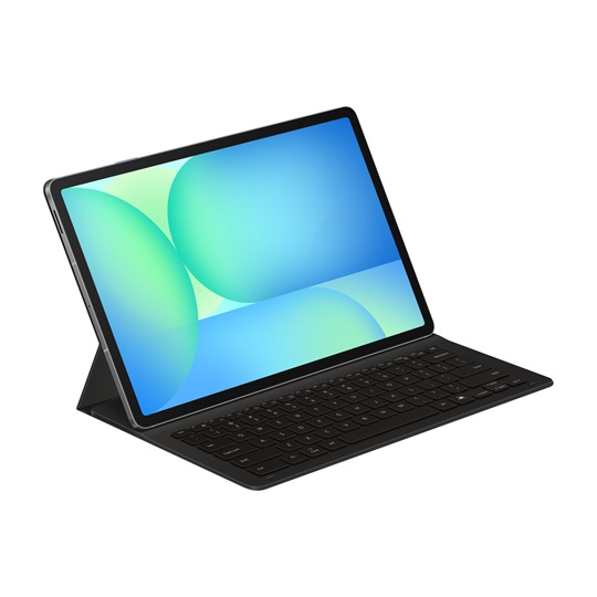 Tab S10 FE+ Book Cover Keyboard Slim - AI Key Case, Black