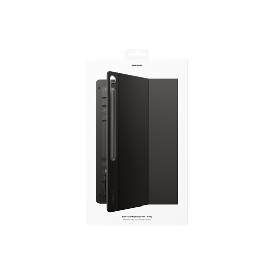 Tab S10 FE+ Book Cover Keyboard Slim - AI Key Case, Black