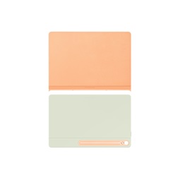 Tab S10 FE+ Smart Book Cover Case, Orange