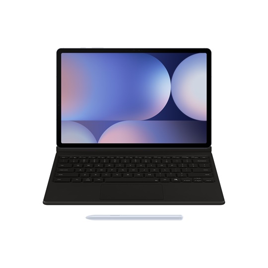 Tab S10+/S9+/S9 FE+ Book Cover Keyboard, Black