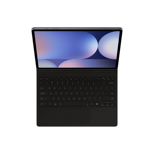 Tab S10+/S9+/S9 FE+ Book Cover Keyboard, Black
