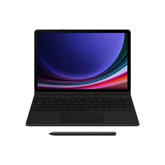 Tab S9/S9 FE Book Cover Keyboard, Black