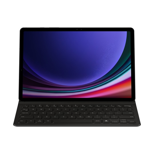 Tab S9/S9 FE Book Cover Keyboard Slim, Black