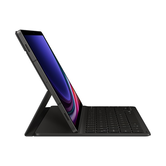 Tab S9/S9 FE Book Cover Keyboard Slim, Black
