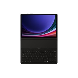 Tab S9/S9 FE Book Cover Keyboard Slim, Black