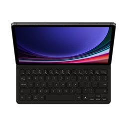 Tab S9/S9 FE Book Cover Keyboard Slim, Black