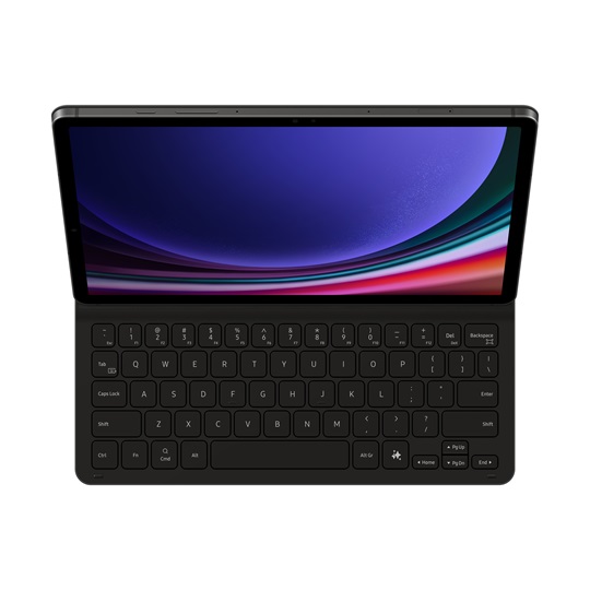Tab S9/S9 FE Book Cover Keyboard Slim, Black