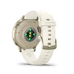 Venu 4 - 41 mm, Lunar Gold, csontszínű szilikon szíjjal