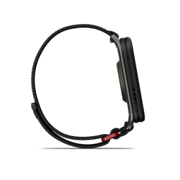 Venu X1 fekete titánium, fekete comfortfit nylon szíjjal