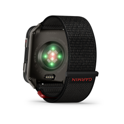 Venu X1 fekete titánium, fekete comfortfit nylon szíjjal