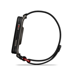 Venu X1 fekete titánium, fekete comfortfit nylon szíjjal