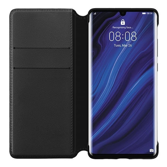 Huawei Wallet Cover, P30, Black