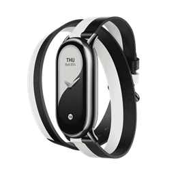 Xiaomi Smart Band 8 Double Wrap Strap - Black and white / BHR7311GL