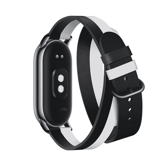 Xiaomi Smart Band 8 Double Wrap Strap - Black and white / BHR7311GL